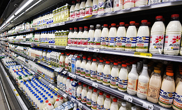 ФАС проведёт проверку на предмет завышенных цен на молочную продукцию в торговых сетях